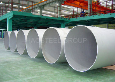 ASTM JIS Stainless Steel Welded Pipe Diameter Besar Untuk Penyediaan Cairan Industri